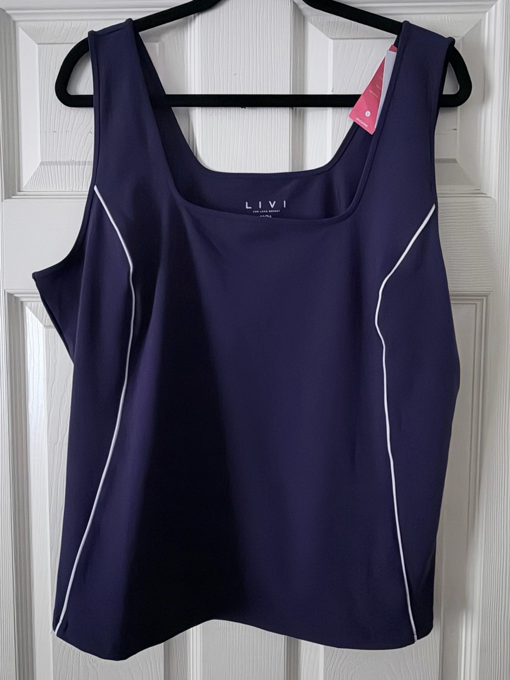 Livi For Lane Bryant Purple Sleeveless Athletic Golf Tank NWT